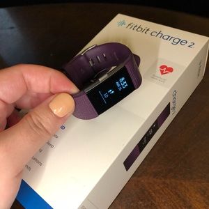 Fitbit Charge 2 Plum/Purple Wristband Small Size